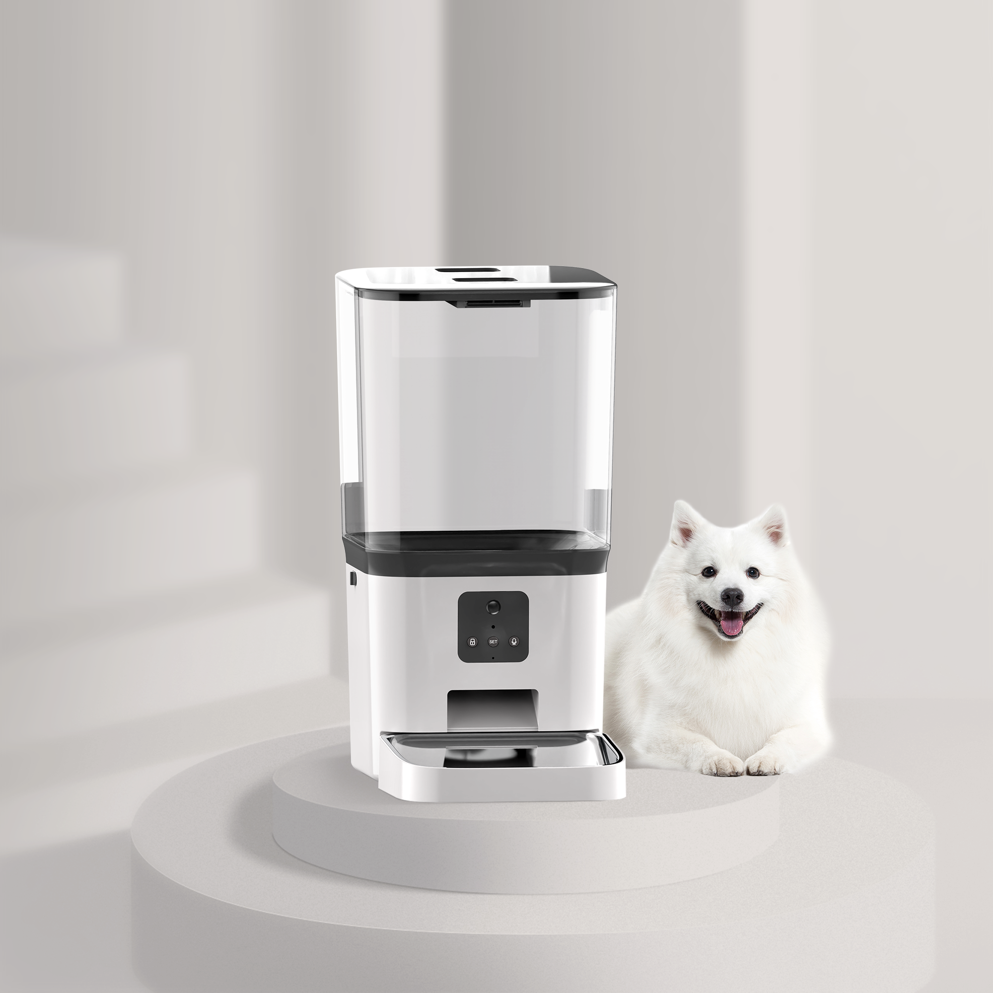 App Remoto Controllo 15L PET PET AUTERE AUTOMATICA CATTO CATTO Smart Piet Dispenser WiFi Piet Feeder Bowl