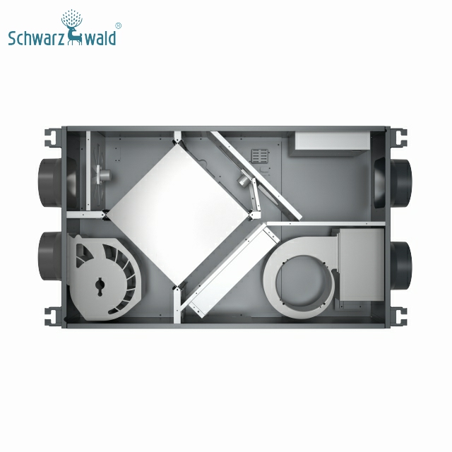 Recupero di calore Sistema di ventilazione brevettata con aria fresca con funzione wifi
