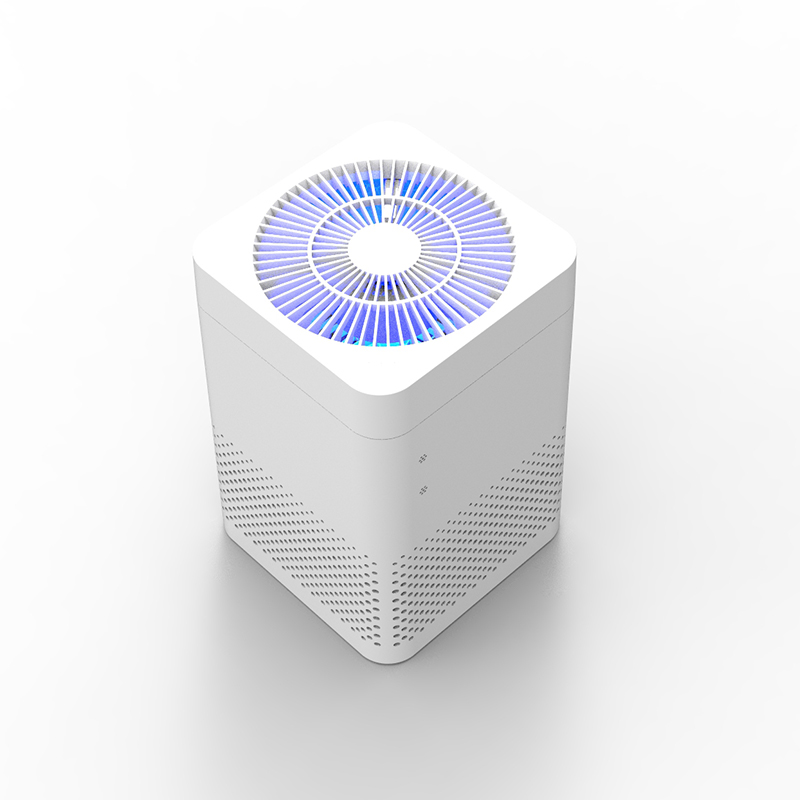 Purificatore d'aria desktop Hepa con sensore di polvere per il distributore