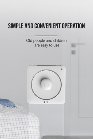 Detergente per finestre WiFi intelligente per la casa utilizzando