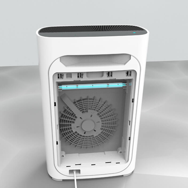 PM2.5 Sensore 4 velocità del vento Display digitale Minifier d'aria